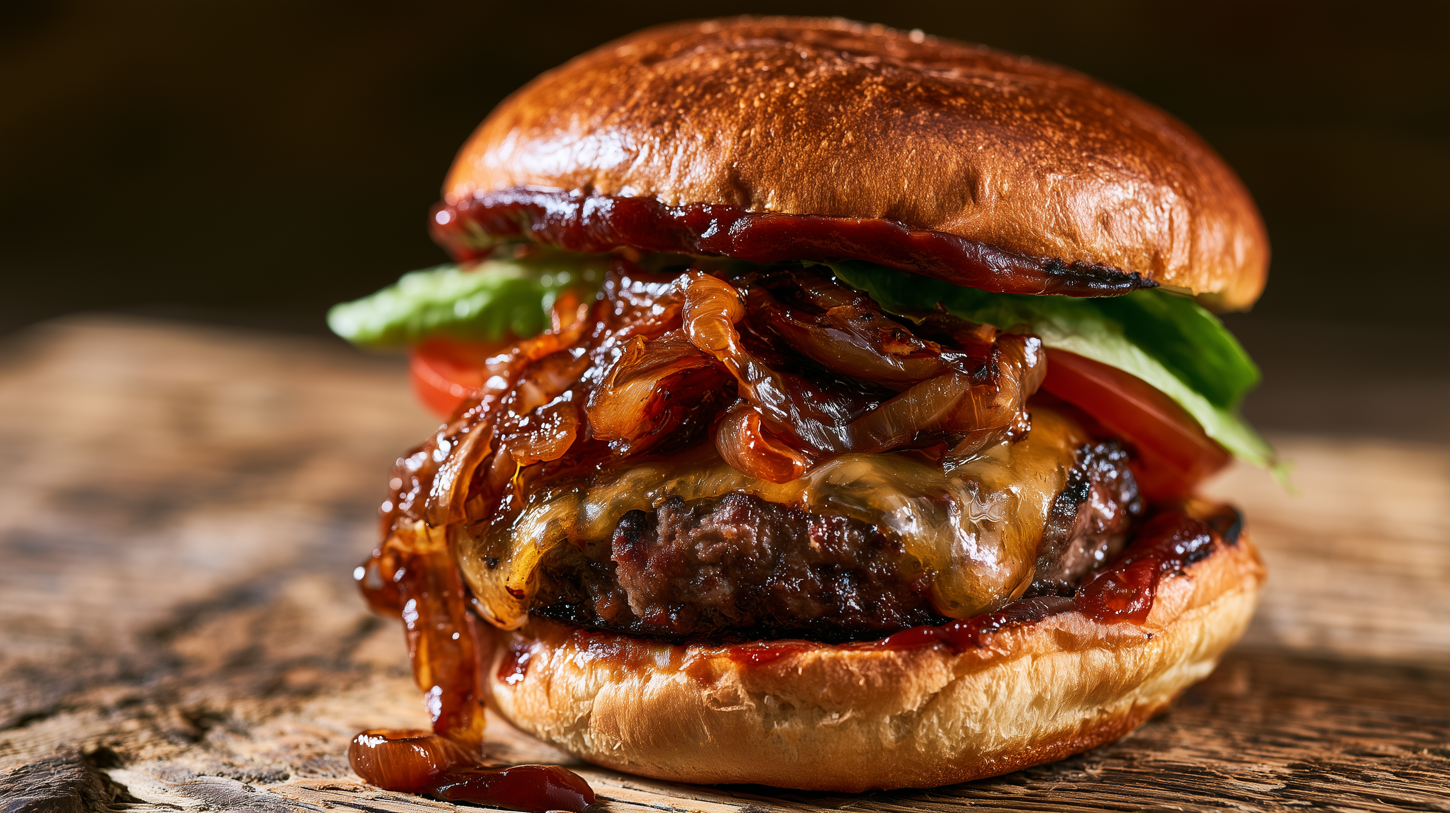 South African BBQ Burger