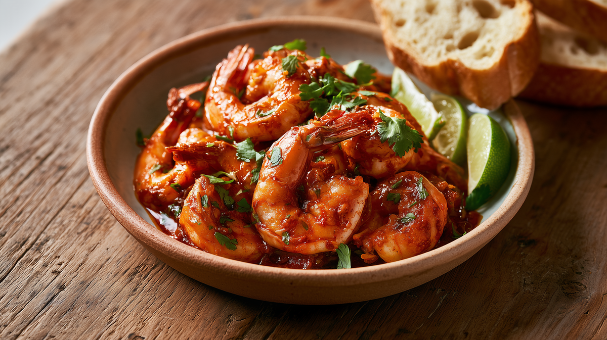 Enchilada Butter Prawns