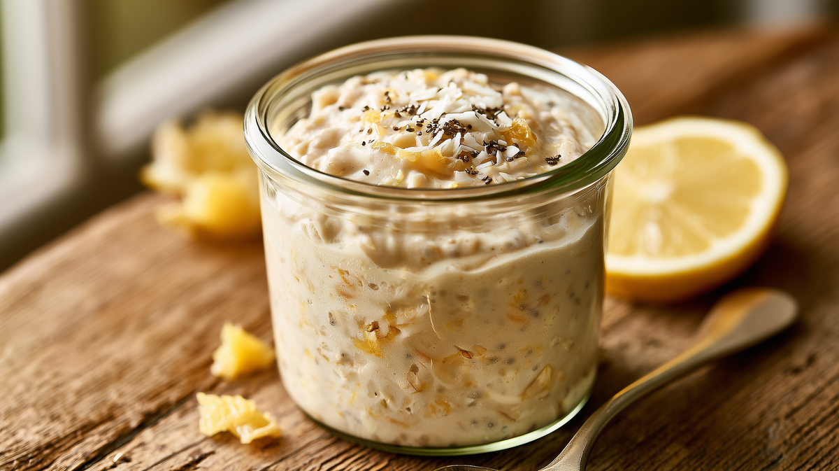 Preserved Lemon Overnight Oats