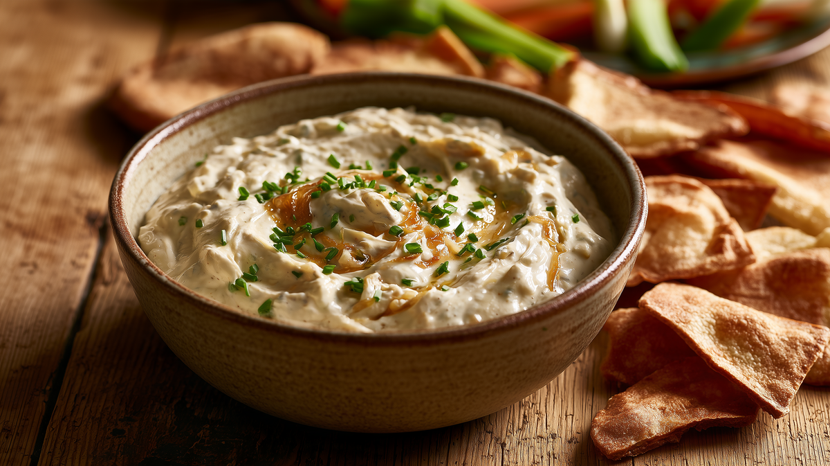 Caramelised Onion Sour Cream Dip