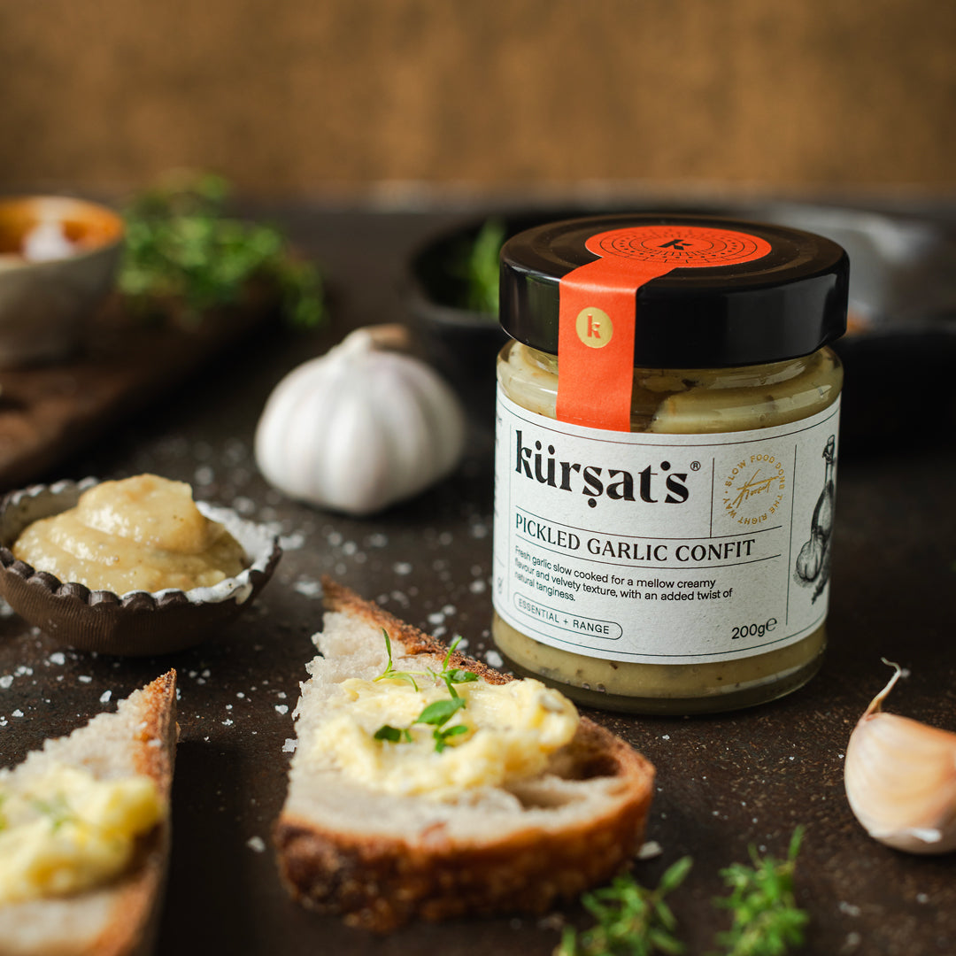 Pickled Garlic Confit Paste