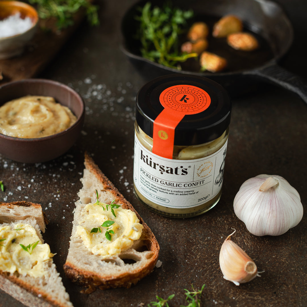 Pickled Garlic Confit Paste