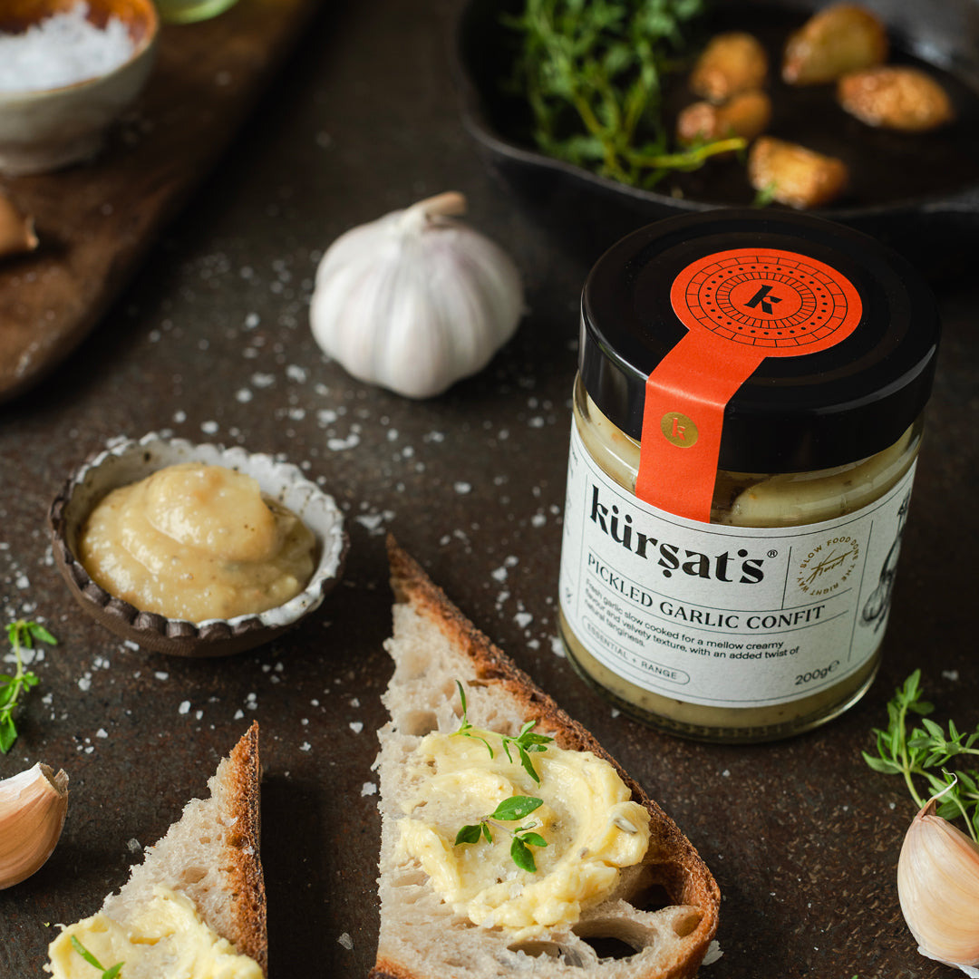 Pickled Garlic Confit Paste